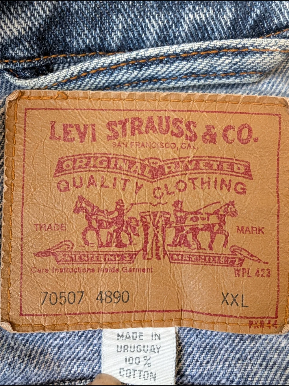 Levi's Light Blue Denim Trucker Jacket